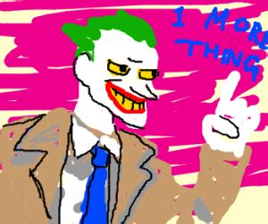 The Joker Does Stand Up Comedy Drawception