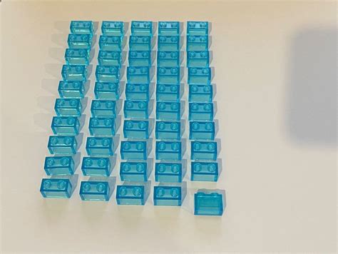 St Ck Lego X Transparent Brick Trans Light Blue Neu Kaufen Auf