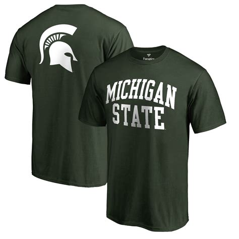 Michigan State Spartans Green Primetime T Shirt