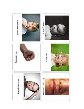 Visual For Identifying Secondary Characteristics Of Stuttering TPT