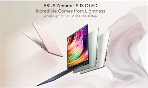 Asus Unveils Zenbook S13 OLED