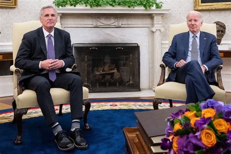 Us Debt Ceiling Crisis Biden And Mccarthy Reach ‘in Principle