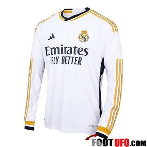 Nouveaux Maillot De Foot Real Madrid Domicile Manches Longues 2023 2024