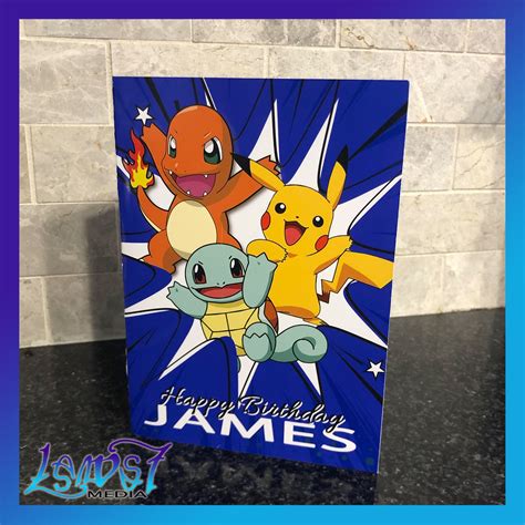 Pokemon Birthday Card | Lawst Media