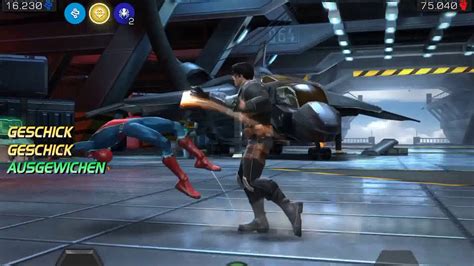 Mcoc Rol 5 R5 Spider Man Stark Enhanced Vs Winter Soldier Youtube