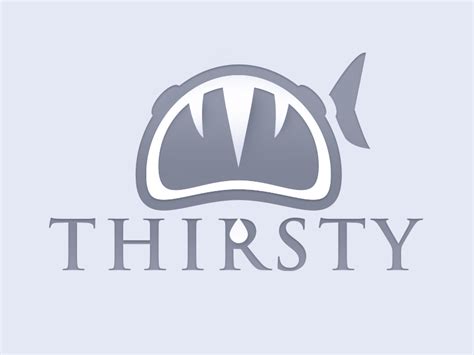 Thirsty Logo by Bryce on Dribbble