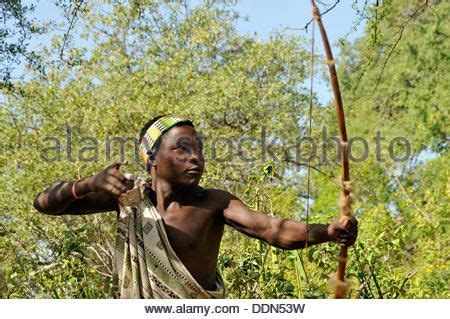 Hadza Tribe Hunter Gatherer Stock Images Stock Photos Tanzania