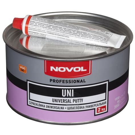 NOVOL UNI Szpachlówka uniwersalna 2KG 1105 za 45,90 zł z Bieruń ...