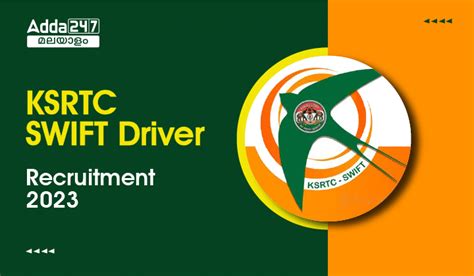 Ksrtc Swift Driver Recruitment 2023 Apply Online