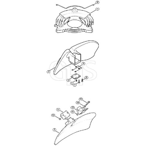Genuine Stihl Fs W Transport Guard Shredder Deflector Ghs