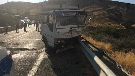 Adıyaman da feci kaza 7 yaralı