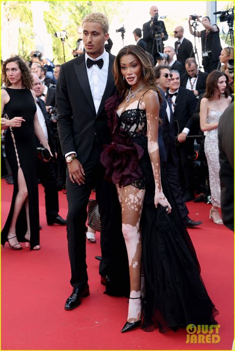 Winnie Harlow & Boyfriend Kyle Kuzma Couple Up on Cannes Red Carpet ...