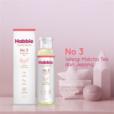 Jual Habbie Aromatic Telon Oil Plus 100 Ml No 3 Matcha Tea Tea