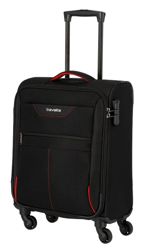 Travelite Trolley Sunny Bay 55cm Softcase Handgepäck schwarz Bags more