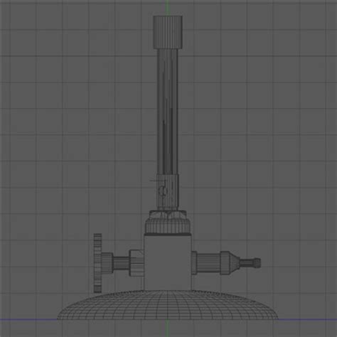 Bunsen Burner 3d Model