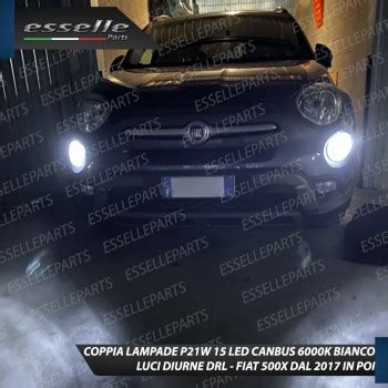 Conversione Fari Full Led K Canbus Fiat X Luce Bianca No Error