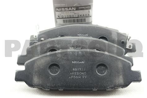 D Xa A Genuine Nissan Pad Kit Disc D Xa A Ebay