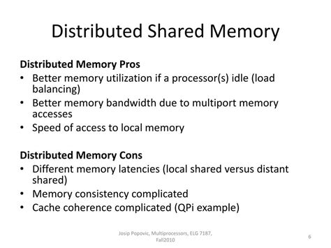 PPT Shared Memory And Shared Memory Consistency PowerPoint