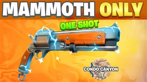 MEME MAMMOTH ONLY ONE SHOT 7211 7006 8291 Von Fncompetitive Fortnite