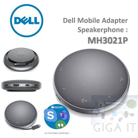 Dell Mobile Adapter Speakerphone Mh P Usb C Adapter W