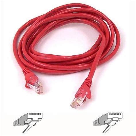 Best Buy Belkin Cat Utp Patch Cable Red A L Red S