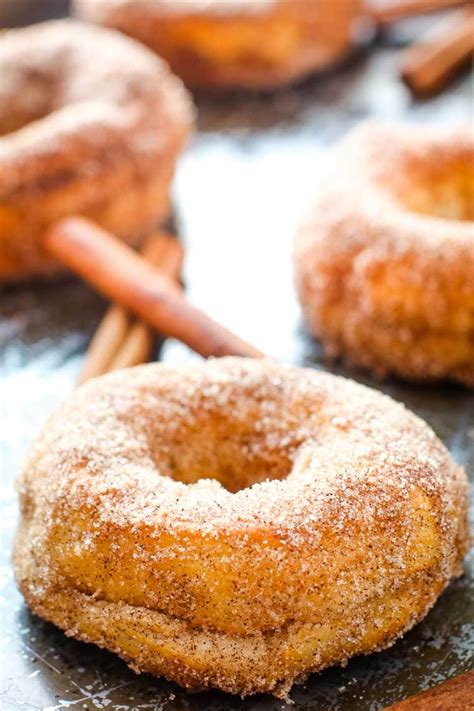 Cinnamon Sugar Biscuit Air Fryer Donut Recipe Julie S Eats And Treats