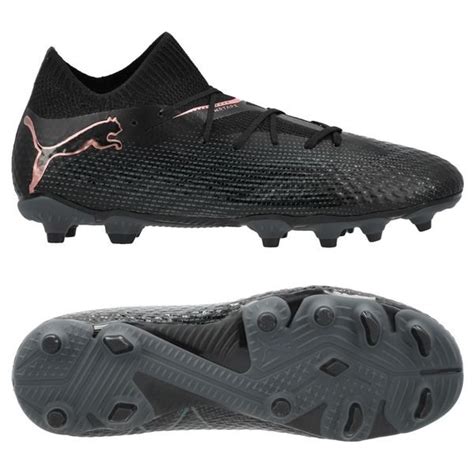 Puma Future Pro Fg Ag Eclipse Sort Hvit Barn Unisportstore No