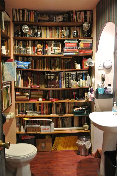 This Is My Library Bathroom Life In Usa Bookcase Home Decor