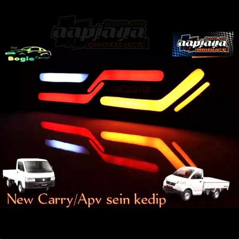 Jual STOP LAMP LED MOBIL PICKUP NEW CARRY APV MEGA CARGO LAMPU REM