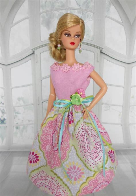 OOAK Handmade Vintage Clothes For Silkstone Barbie Fashion Royalty