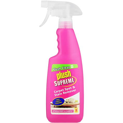 Plush Supreme Carpet Spot And Stain Remover 500ml Floor And Carpet