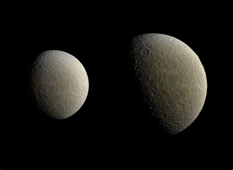 Return To Rhea Cassini Spacecraft Saturns Moons Cassini Saturn