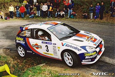 Sainz Carlos Moya Luis Ford Focus Wrc Rallye Catalunya