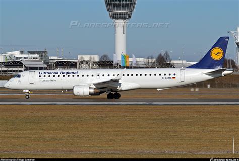 D Aeme Lufthansa Regional Embraer Erj Lr Erj Lr Photo By