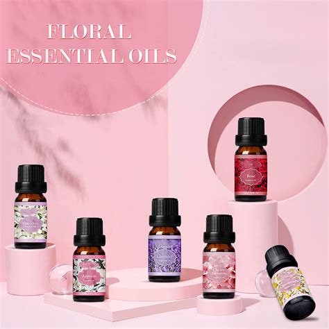 Lavender Rose Jasmine Cherry Blossom Essential Oils For Diffusers 100