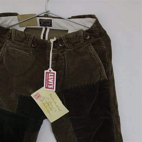 Levi's Vintage Clothing Levi’s Lvc 1920’s Patchwork Corduroy Pants 28 ...