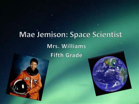 Ppt Mae Jemison Space Scientist Powerpoint Presentation Free