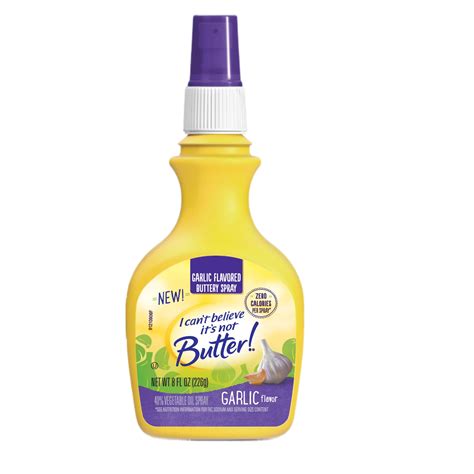I Can't Believe It's Not Butter! Garlic Flavored Buttery Spray 8 fl oz