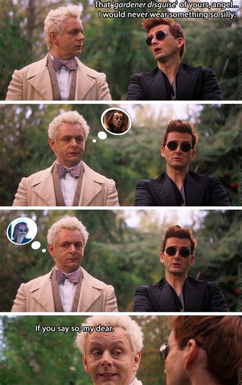 Ineffable Husbands Good Omens Book Cute Gay Couples Cute Memes