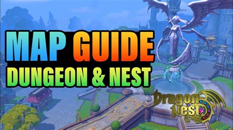 Dungeon And Nest Location Dragon Nest Map Guide Dragon Nest SEA YouTube