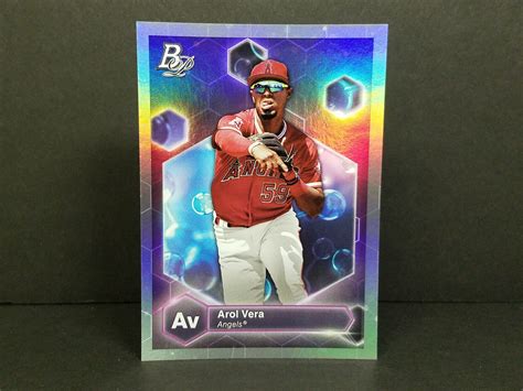 2022 Bowman Platinum PE 28 Arol Vera Angels Precious Elements