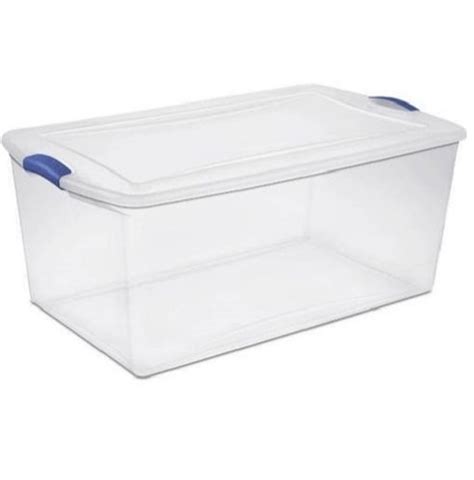 Rectangular Plastic Transparent Storage Box At Inr At Best