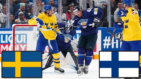 SVERIGE VS FINLAND BEIJER HOCKEY GAMES 2024 YouTube