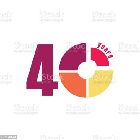 40周年紀念向量範本設計插圖向量圖形及更多事件圖片 事件 典禮 商務 Istock