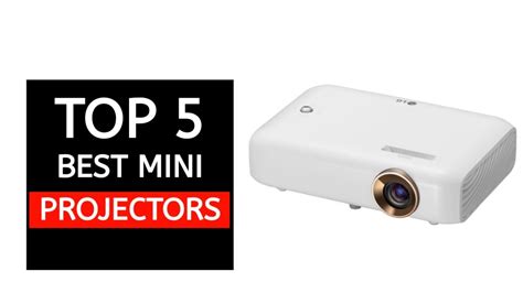 TOP 5 Best Mini Projectors 2024 YouTube