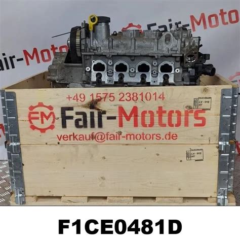 Motor F1ce0481d Fiat Ducato 160 30 D 156ps 158ps Kaufen Im Online Shop