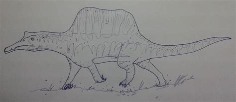 Dino Stuff 32 Spino Walking By Aykwan On Deviantart