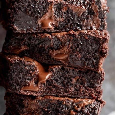 Worlds Best Fudgiest Brownies Cafe Delites Fudgy Cocoa Brownies