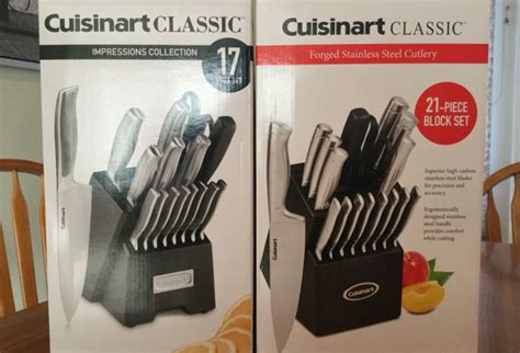 Cuisinart Classic Stainless Steel Knife Sets Review Best Buy Blog