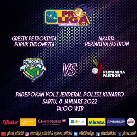 Link Live Streaming Gresik Petrokimia Pupuk Indonesia Vs Jakarta